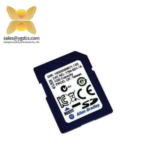 Allen Bradley 1784-SD1/A Secure Digital Memory Card for Industrial Control Systems