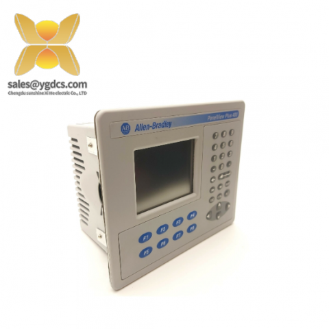 GE Fanuc 2711P-B4C20D PanelView Plus 400 Color Keypad/Touch