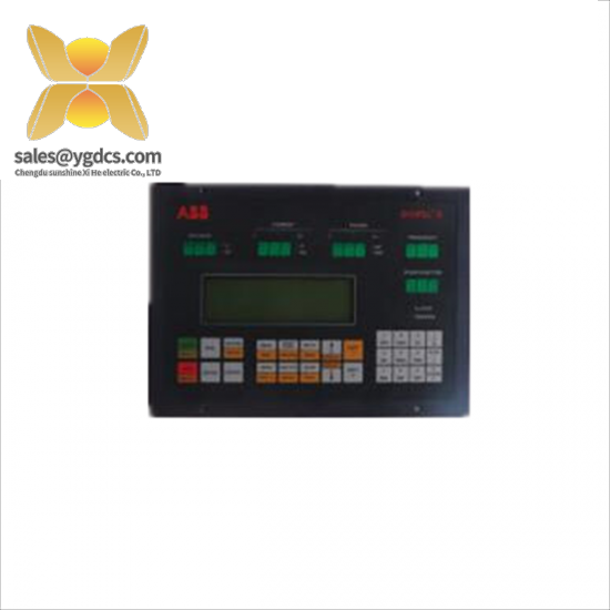 abb_3dde400300_basic_controller_panel.png ABB 3DDE400300 - Basic Controller Panel, Industrial Automation Solutions