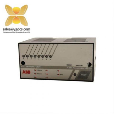 ABB ICSI08E1 Binary Input Unit: Industrial Automation Module