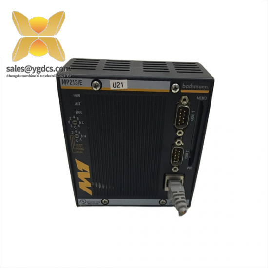 bachmann_mp213_e_cpu_module.png Bachmann MP213/E CPU Module - Advanced Control Solution for Industrial Automation