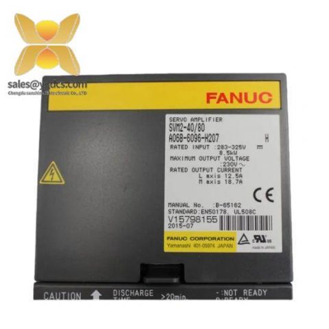 Fanuc A06B-6096-H207 | High-Power GE Servo Module