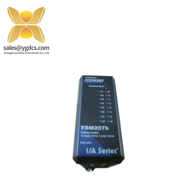 foxboro_fbm207_p0914td_3.jpg FOXBORO FBM207 P0914TD - High-Performance Control Module for Industrial Automation