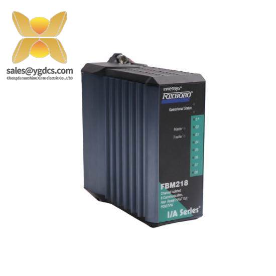 foxboro_fbm218_hart_communication_redundant_output_interface_module.jpg Foxboro FBM218: HART Communication Redundant Output Interface Module