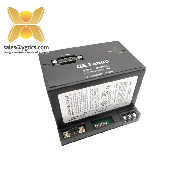 ge_ic670pbi001.jpg GE IC670PBI001 Field Control Bus Interface Unit