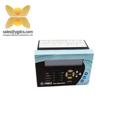General Electric PQMII-T20-C-A POWER QUALITY METER: Advanced Metering Solutions for Industrial Control