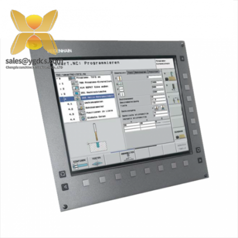 Heidenhain ID.NR.353 522-04 LCD Monitor, Precision Control Display