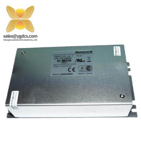 Honeywell PBSE1196/PBSE1120 Power Supply Model: Reliable Industrial Control Solutions