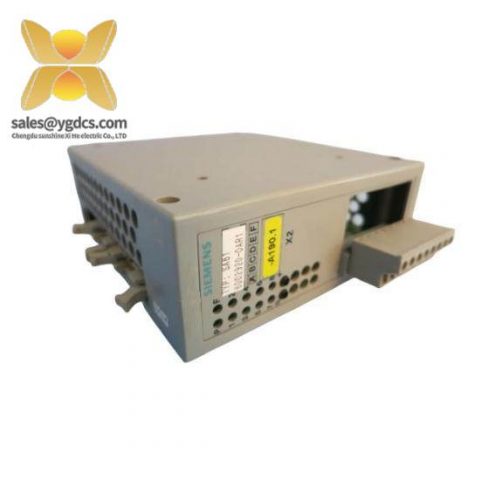 Siemens 6DD2920-3AW2: High-Performance Industrial Control Module
