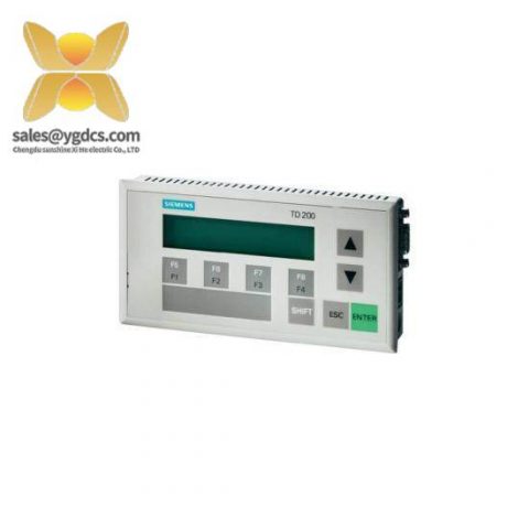 Siemens TD 200 Display Panel 6ES7272-0AA20-0YA0 - Industrial Control Excellence