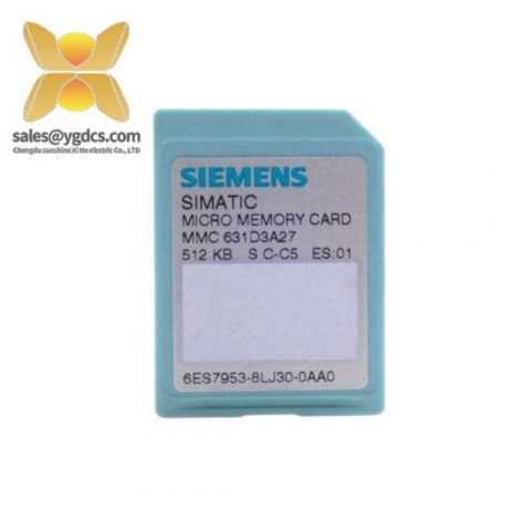 Siemens 6ES7 953-8LJ30-0AA0 Memory Card: Industrial Control Solution