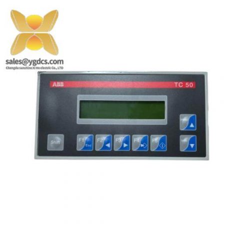 ABB 1SBP260150R1001 TC50 Control Panel, Industrial Automation