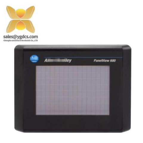 GE 2711-T6C1L1 PanelView 600 Color Touch RIO RS-232 Printer, DC Power Module