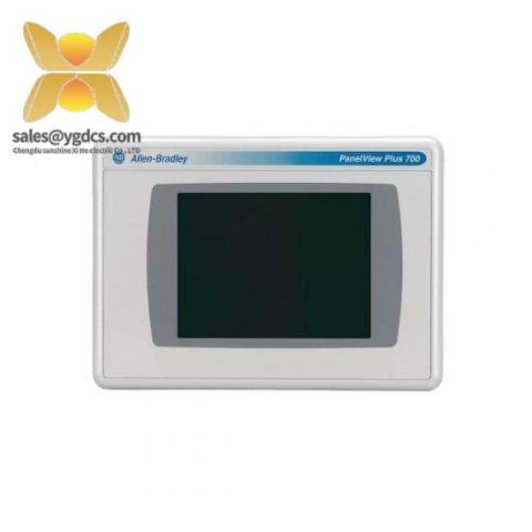 AB Control Systems 2711P-RDT7CM Marine Display: 6.5-inch Color Touch Screen for Industrial Control, Weatherproof & Durability