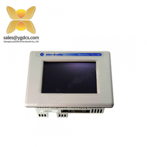 Allen-Bradley PanelView Plus 6 600 - 2711P-T6M5D8, Advanced Industrial HMI Solution