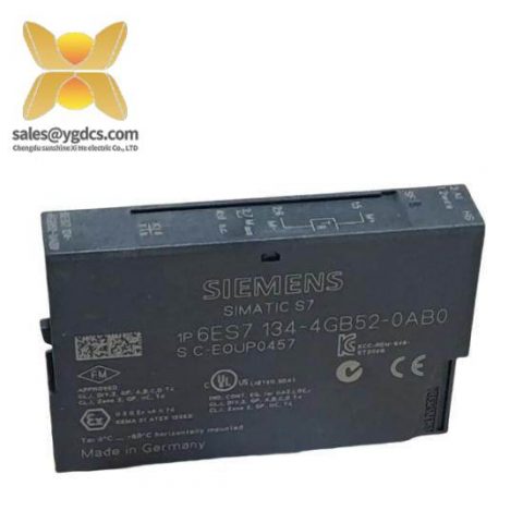 Siemens 6ES7134-4GB52-0AB0 Analog Input Module, Industrial Control Systems