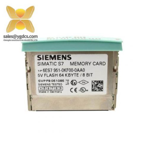 SIEMENS SIMATIC 6ES7951-0KF00-0AA0, Flash Memory Card