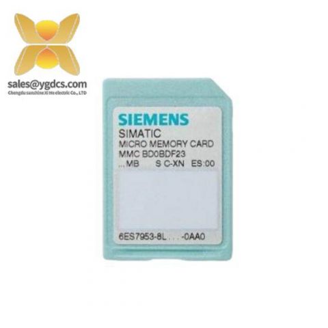 Siemens 6ES7953-8LJ11-0AA0 Micro Memory Card for Industrial Automation