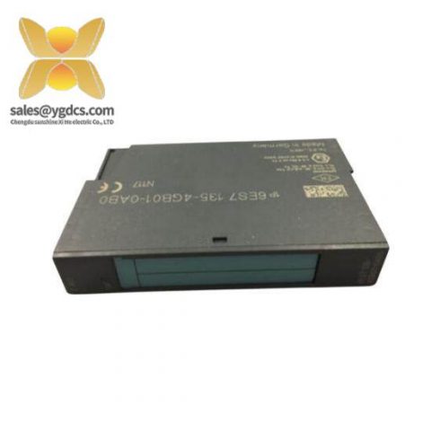 Siemens 6ES7 135-4GB01-0AB0 Analog Output Module: High-Precision Control for Industrial Automation