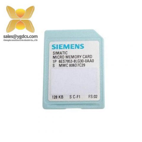 Siemens 6ES7 953-8LG30 Micro Memory Card for Industrial Control Systems