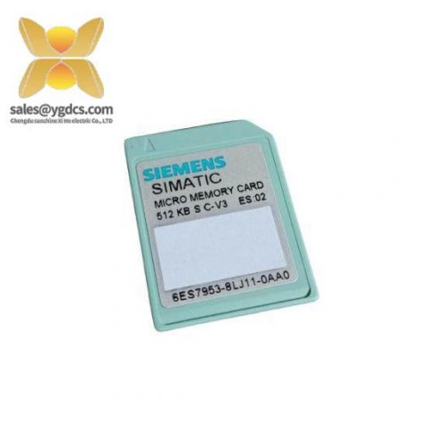 Siemens 6ES7 953-8LJ11-0AA0 Micro Memory Card for Industrial Control