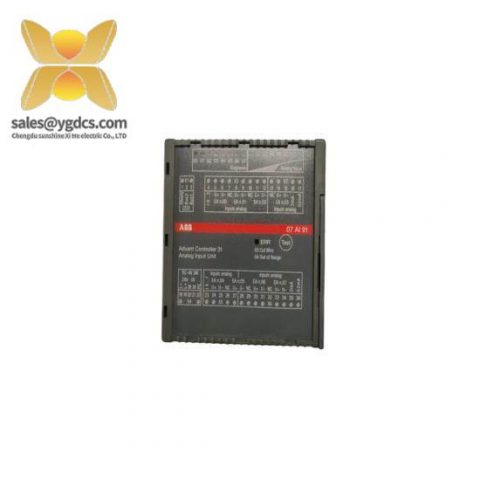 ABB 07AI91 WTAI91 GJR5251600R4202 - Analog I/O Module