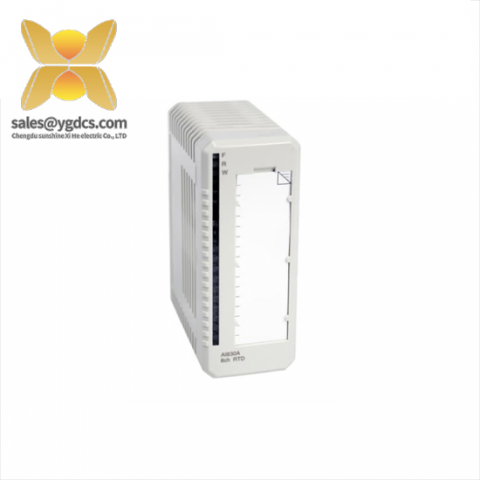 ABB AO830 3BSE040662R1: 8-Channel RTD Analog Input Module for Industrial Control Systems