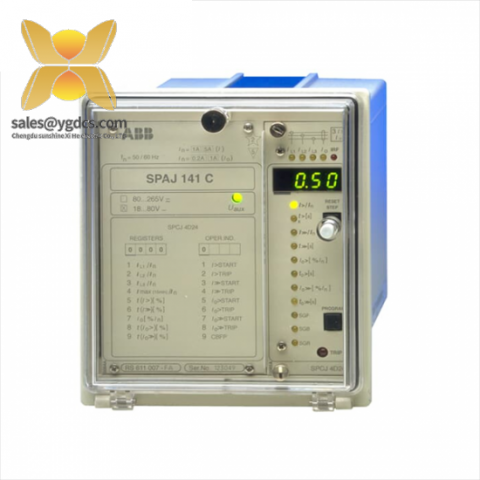 ABB SPAJ 141C RS611007-AA: Advanced Earth Fault Relay, Ensuring System Integrity and Safety