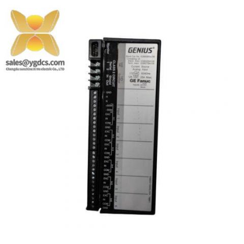 General Electric IC660BBA026 Analog Input Module, High Precision Industrial Control