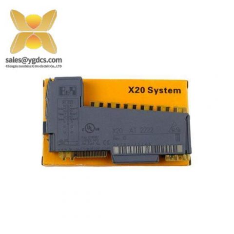 B&R X20AT4222 Input Module: Precision & Efficiency for Industrial Control
