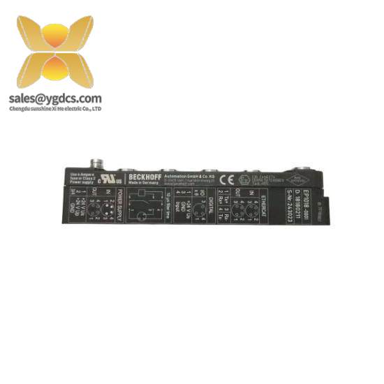 beckhoff_ep1018-0001_digital_input_module_1.jpg Beckhoff EP1018-0001 Digital Input Module: Advanced Control Solution for Industrial Automation