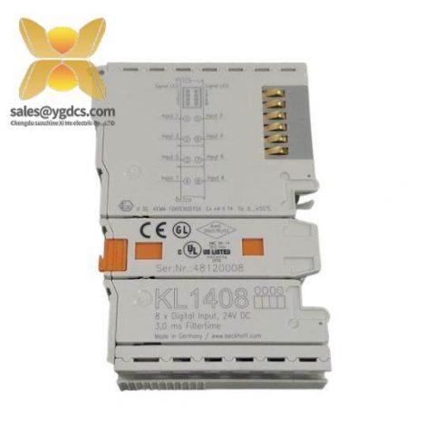 Beckhoff KL1408 - 8-Channel Digital Input Terminal, Automation & Control