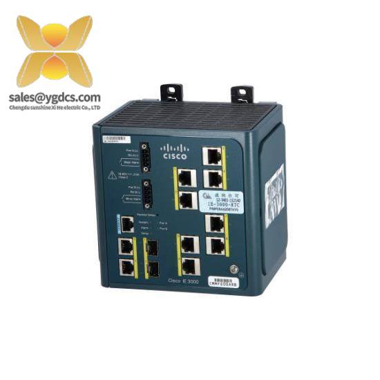 cisco_ie-3000-8tc-e_layer_3_switch.jpg Cisco IE-3000-8TC Industrial Ethernet Switch