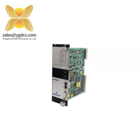 EMERSON A6312/06 Control Module for Industrial Automation Systems