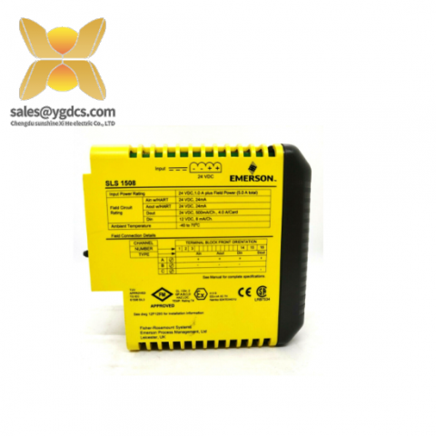 EMERSON KJ2201X1-BA1 12P3162X202, SLS1508: Brand New PLC Module for Industrial Control Systems