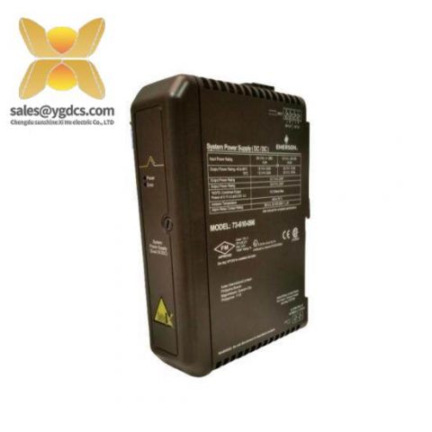 Emerson VE5009 Industrial Power Supply, Efficient & Reliable Energy Solution
