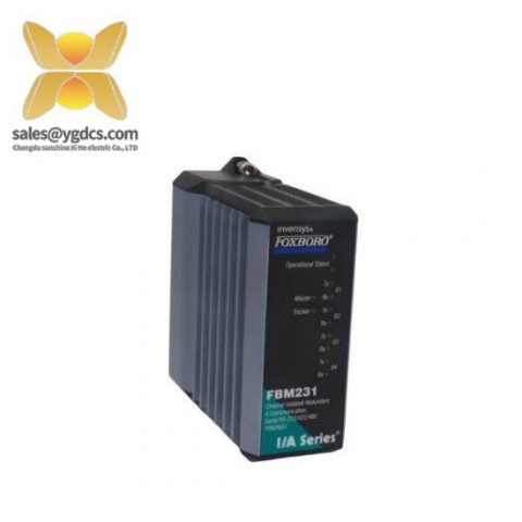 FOXBORO FBM231 P0926GV DCS Card Module - Precise Control for Industrial Applications
