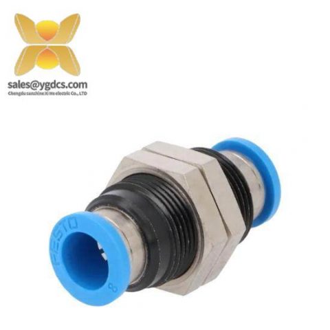 FESTO QSS-8 153159 Push-In Bulkhead Connector 8mm NOP - Industrial Automation Solution