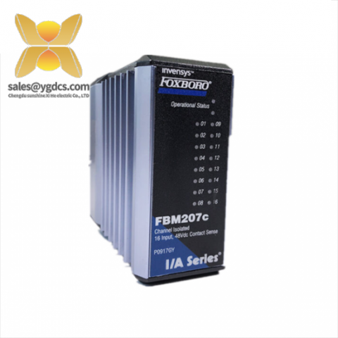 FOXBORO FBM207C RH917GY - High Performance Process Control Module