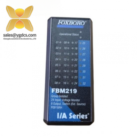 FOXBORO FBM219 RH916RH - High-Performance Control Module for Industrial Automation Systems