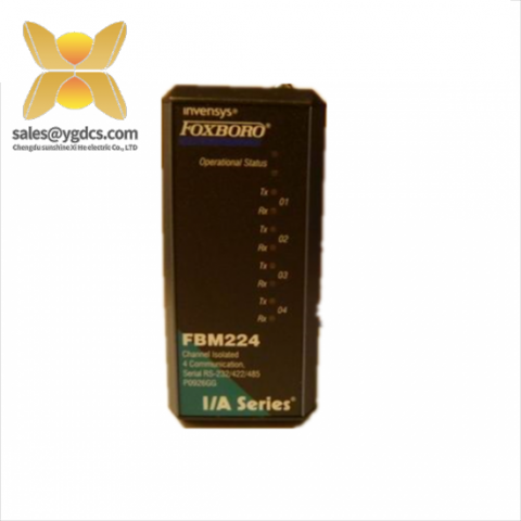 FOXBORO P0914XS/FBM237: Channel Isolated Output Interface Module for Advanced Control Systems