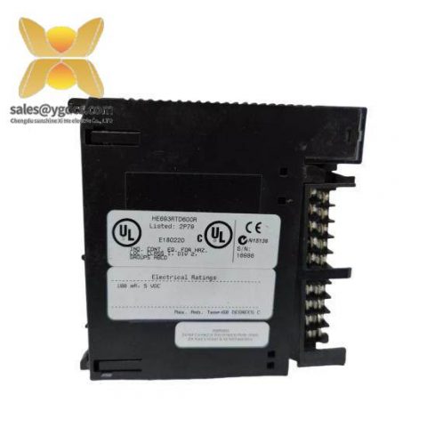 GE FANUC HE693RTD600R - RTD Input Module, High Precision, Industrial Control