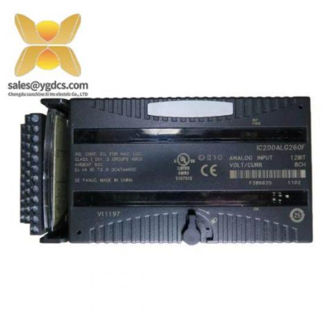 GE-FANUC IC200ALG260: Advanced Logic Module for Industrial Control