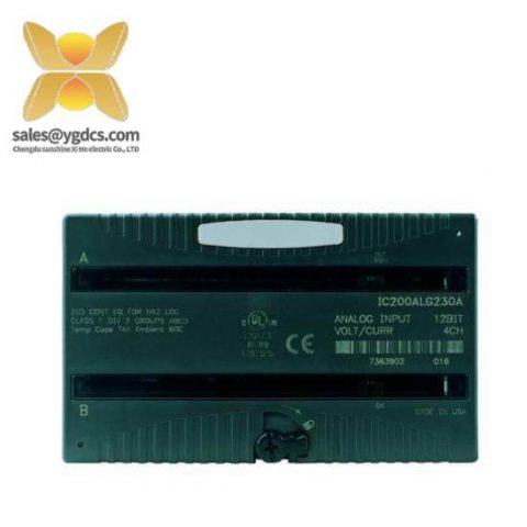 GE Fanuc IC200ALG326F Analog Output Module - High-Precision Control for Industrial Automation