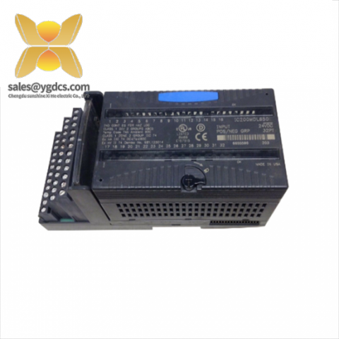 GE FANUC IC200MDL650C - Discrete Input Module for Industrial Control Systems