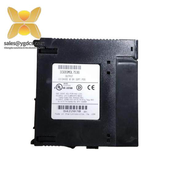 ge_fanuc_ic693mdl753g.jpg GE FANUC IC693MDL753G - Modular Control System, High Performance PLC Module