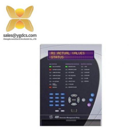 GE Fanuc SR489-P5-HI-A20: Advanced Motor Protection System