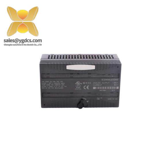 general_electric_fanuc_ic200alg326_analog_output_module.jpg General Electric Fanuc IC200ALG326: Advanced Analog Output Module for Industrial Automation