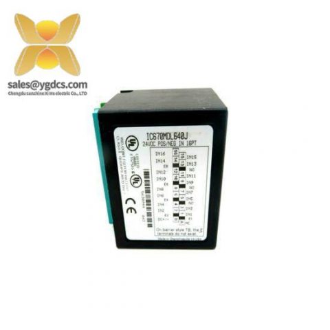 General Electric FANUC IC670MDL640J Modular Input Module