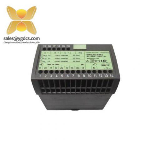 GMC SINEAX M563 Analog Output Module, Industrial Control Solutions